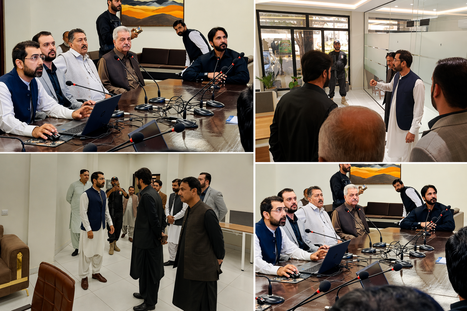 Visit of Worthy Secretary Irrigation Department